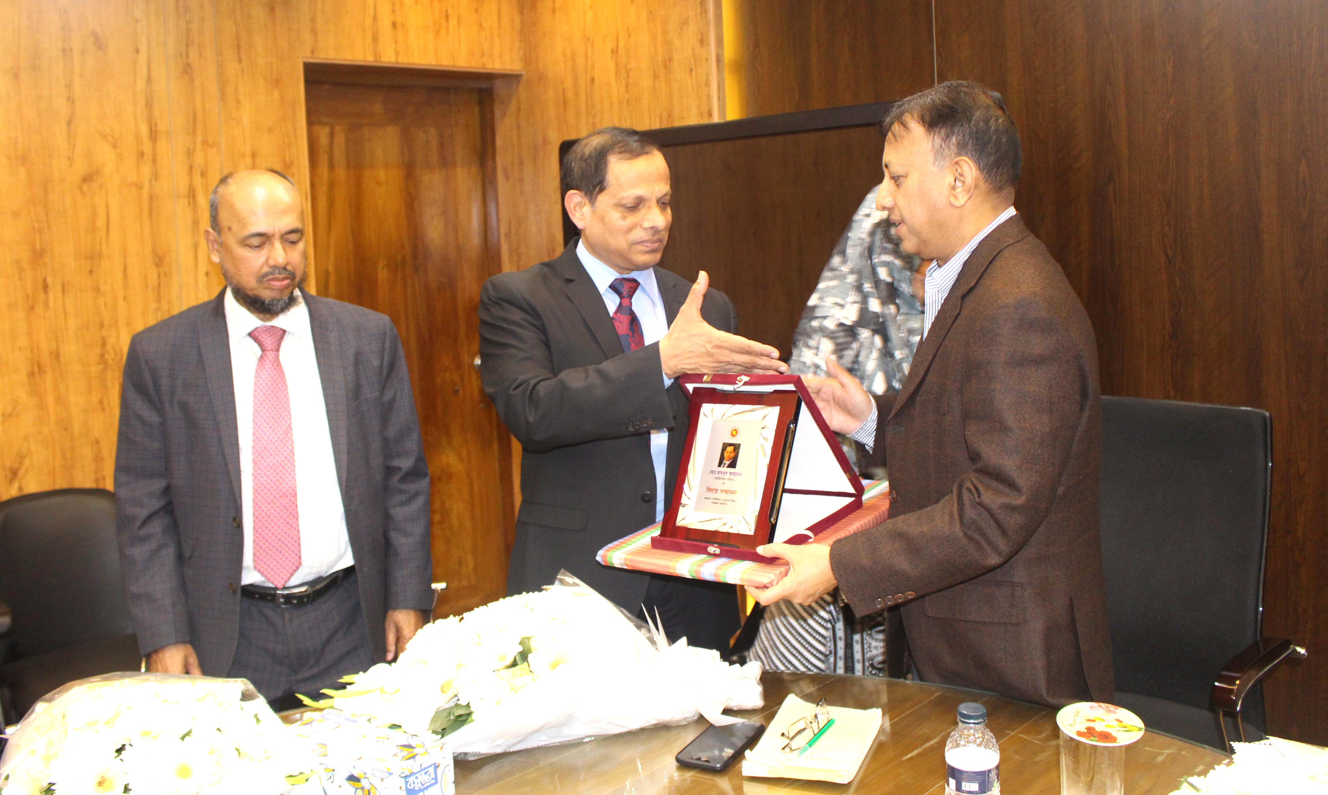 Farewell of DG CPTU  from  IMED -Farewell of DG CPTU  from  IMED 