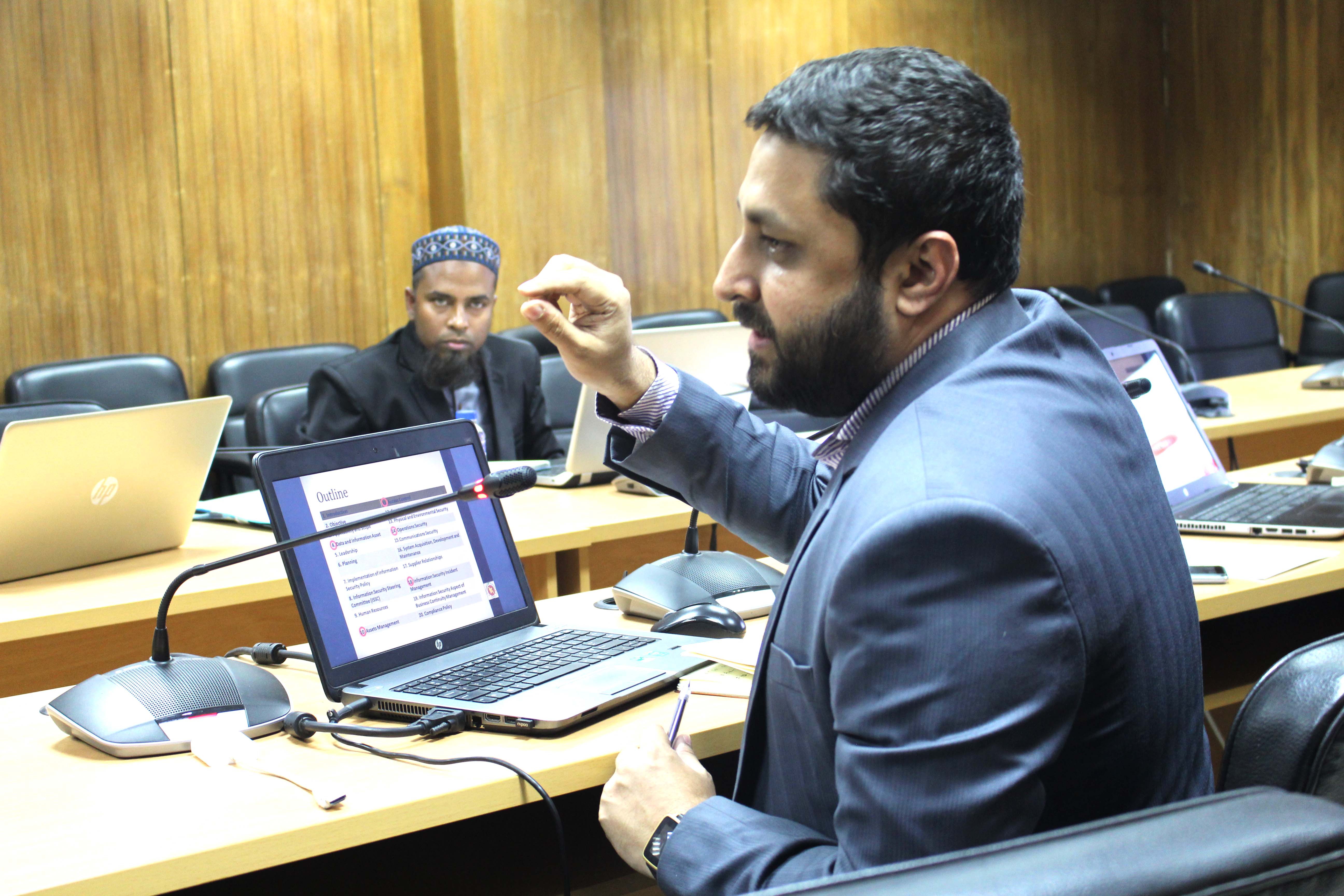 Meeting with Secretary on Information Security Policy-Meeting with Secretary on Information Security Policy