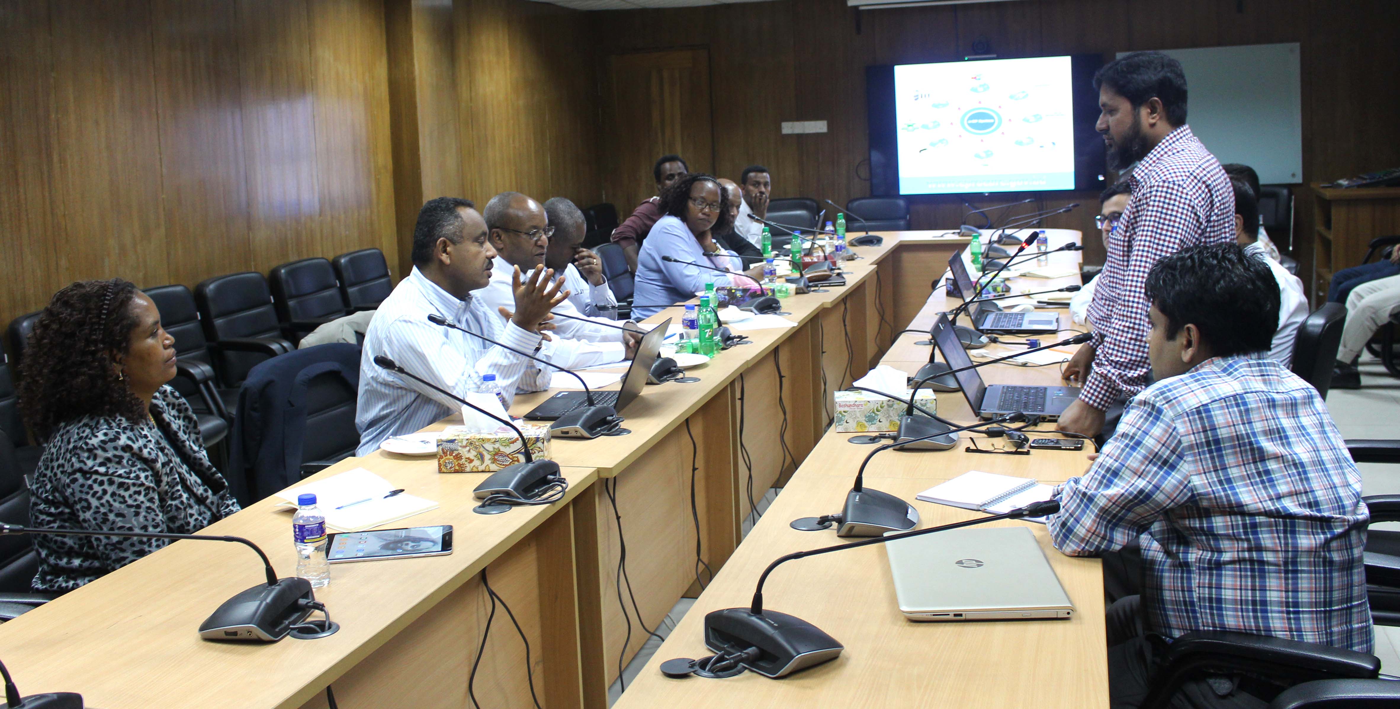 Training with Ethiopian e-GP delegation-Training with Ethiopian e-GP delegation