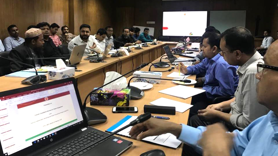 Meeting with GSS-Dohatec at CPTU-Meeting with GSS-Dohatec at CPTU