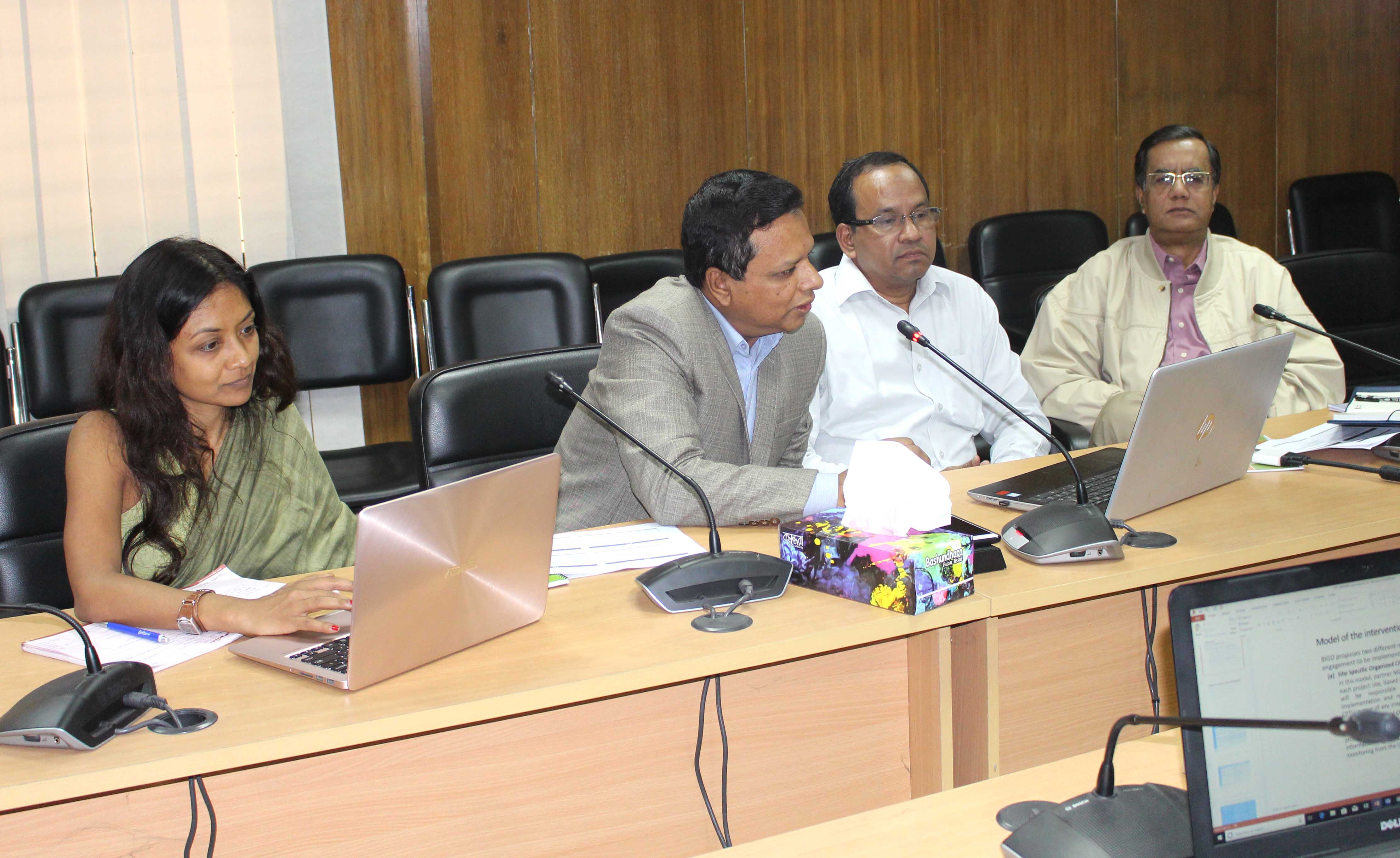 Meeting with BIGD at CPTU-Meeting with BIGD at CPTU