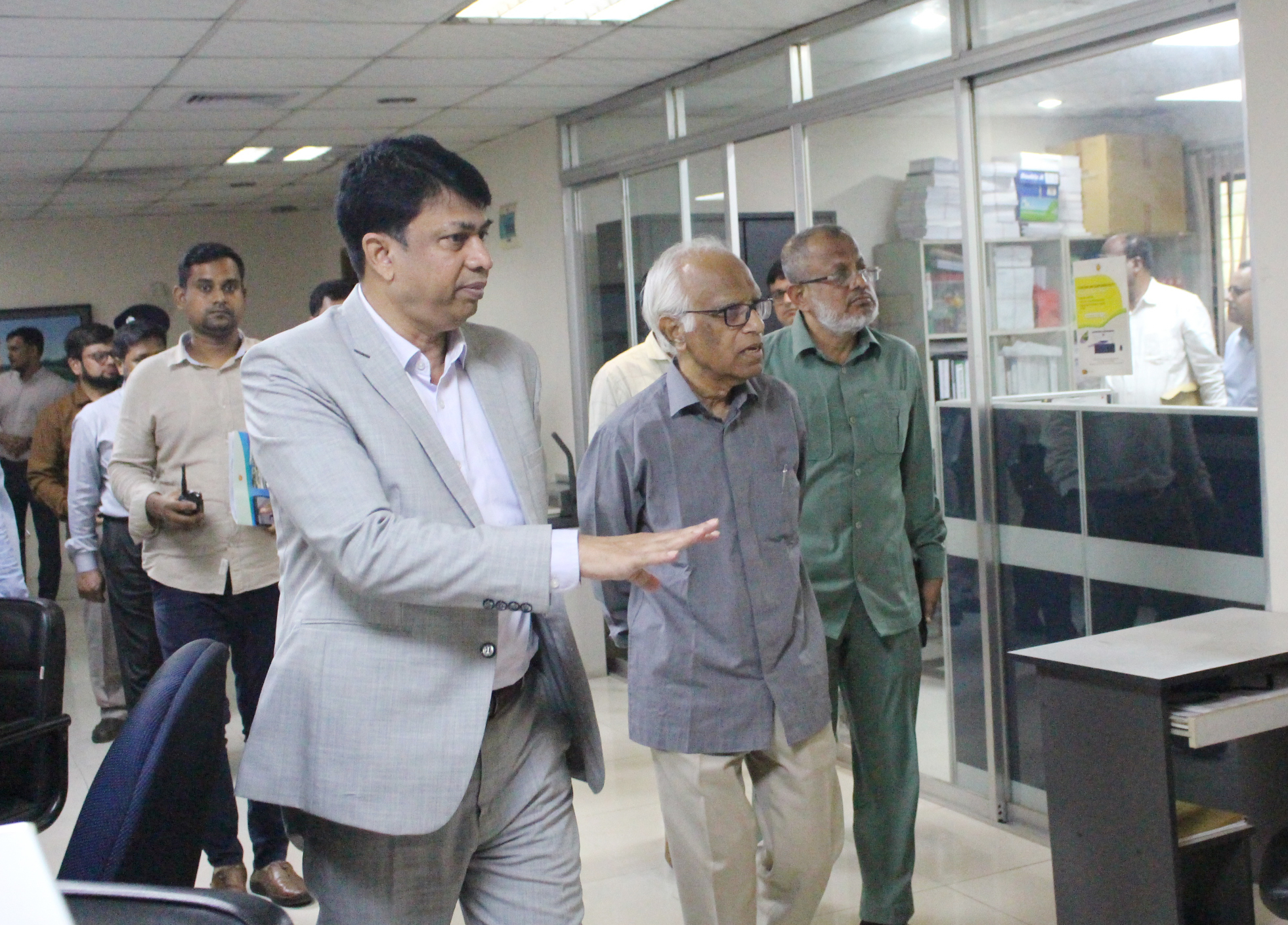 Planning advisor visits BPPA-Planning advisor visits BPPA 