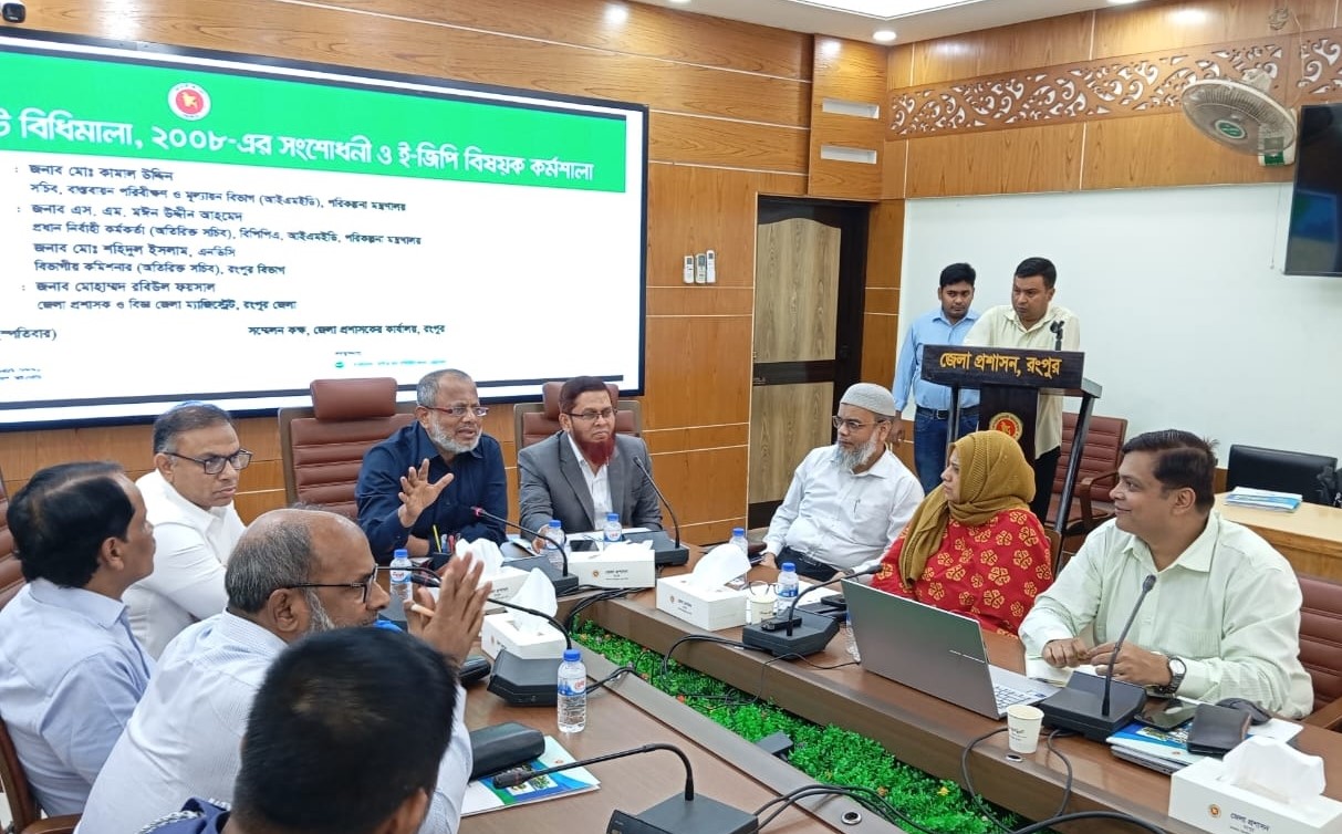 PPR revision workshop at Rangpur-PPR revision workshop at Rangpur