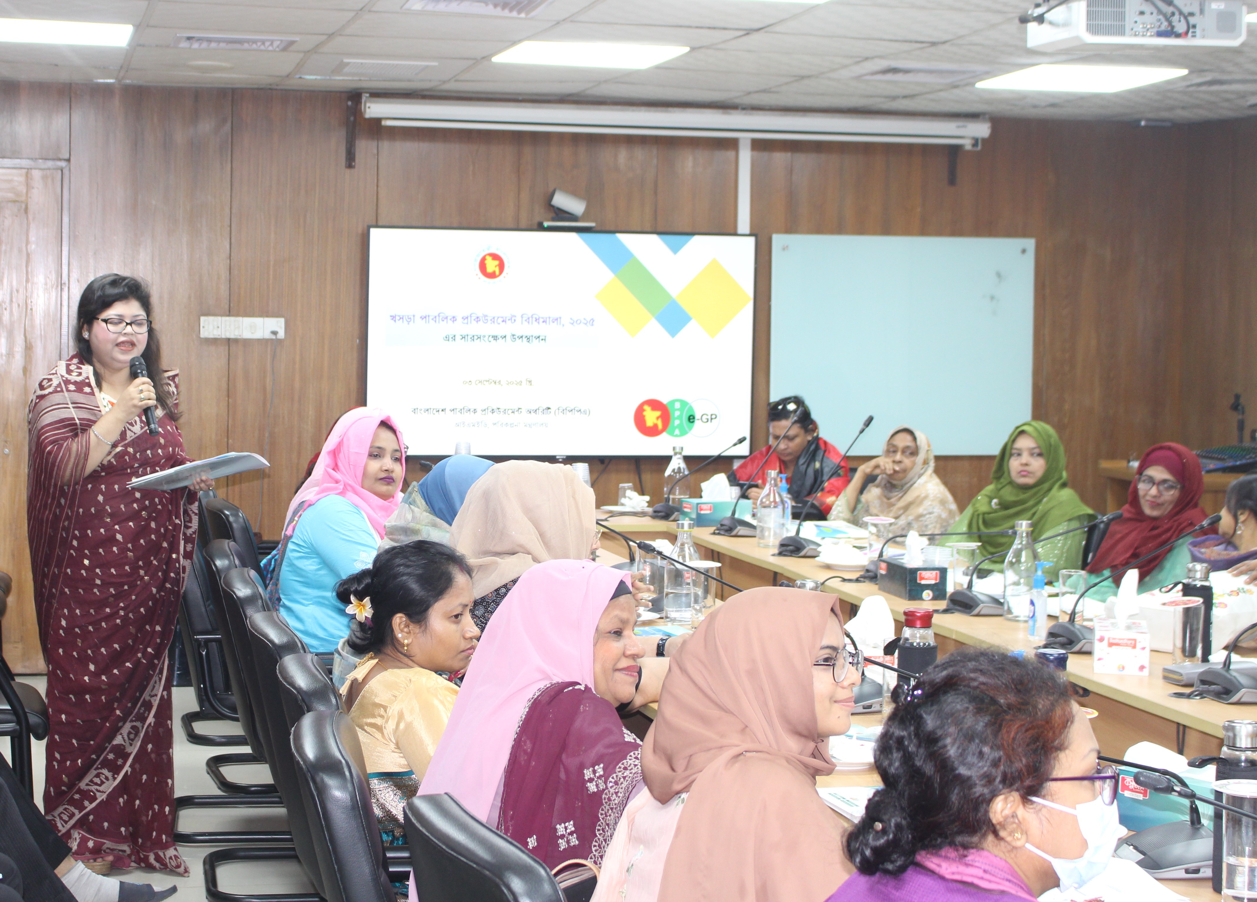 Workshop with Women Tenderers-Workshop with Women Tenderers 