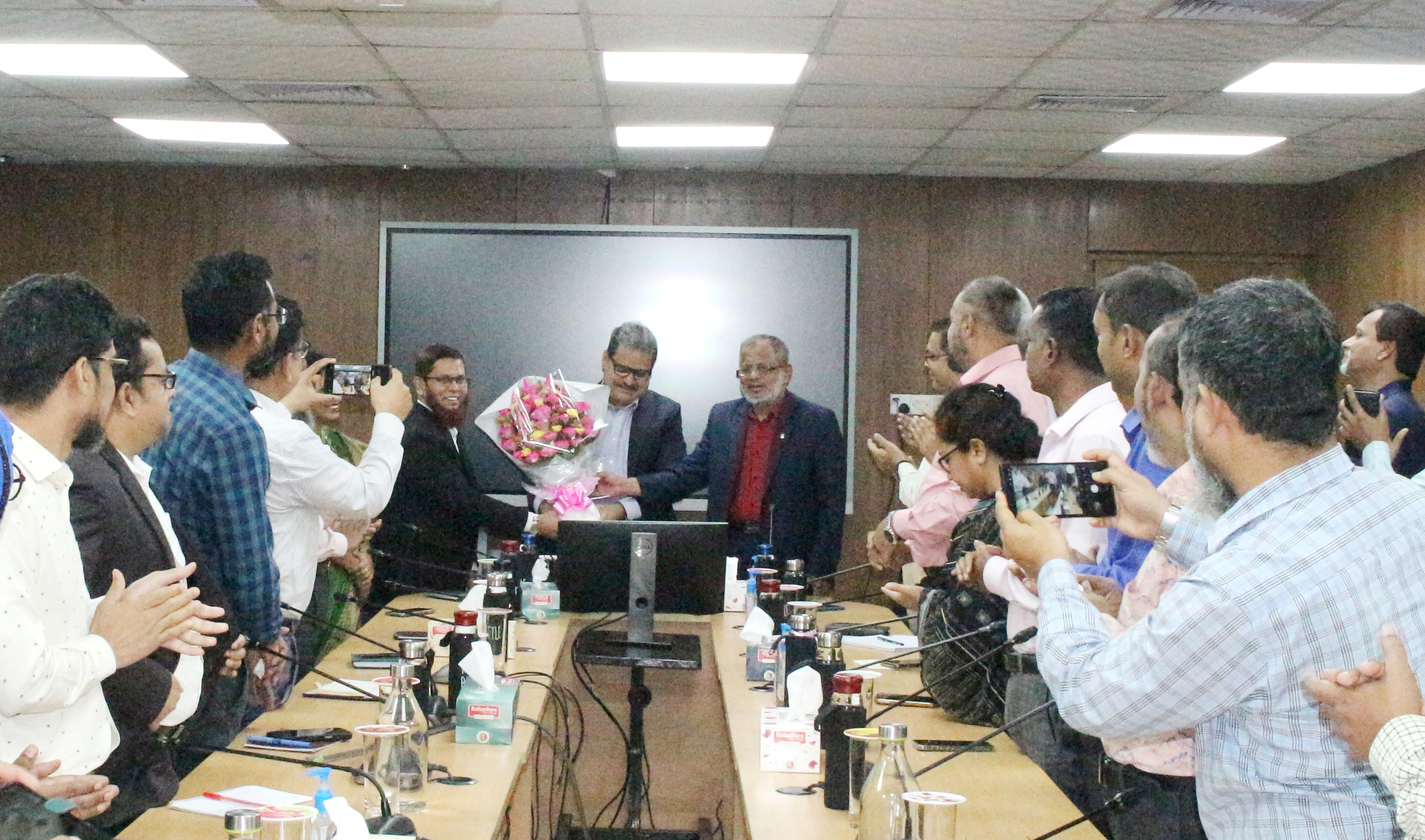 New IMED Secy visits BPPA-New IMED Secy visits BPPA